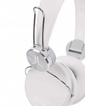 Наушники с микрофоном проводные складные WeSC Banjar On Ear Headphones White