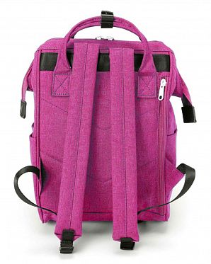 Рюкзак водоотталкивающий с двумя ручками Anello Kuchigane Japan Deep Pink Рюкзак водоотталкивающий с двумя ручками Anello Kuchigane Japan Deep Pink