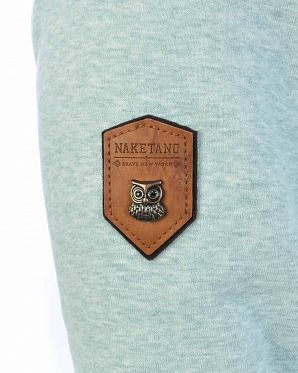 Толстовка женская с капюшоном Naketano Darth Nasty Mint Melange