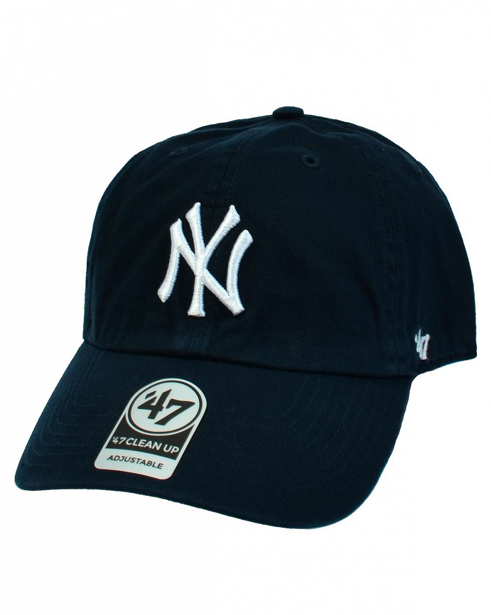 Бейсболка классическая с изогнутым козырьком '47 Brand Clean Up New York Yankees HM Navy отзывы