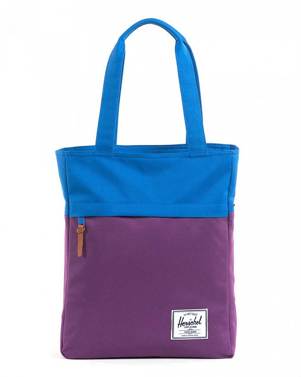 Сумка на молнии через плечо с отделением для 15 Herschel Harvest Purple Cobalt отзывы