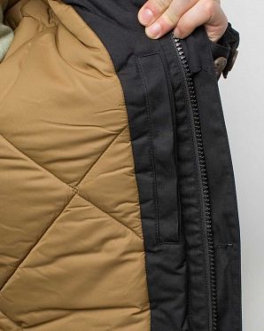 Парка мужская зимняя Addict Expedition Black Парка мужская зимняя Addict Expedition Black