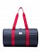 Сумка складная Herschel Packable Duffle Bag Navy Red отзывы