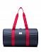 Сумка складная Herschel Packable Duffle Bag Navy Red отзывы