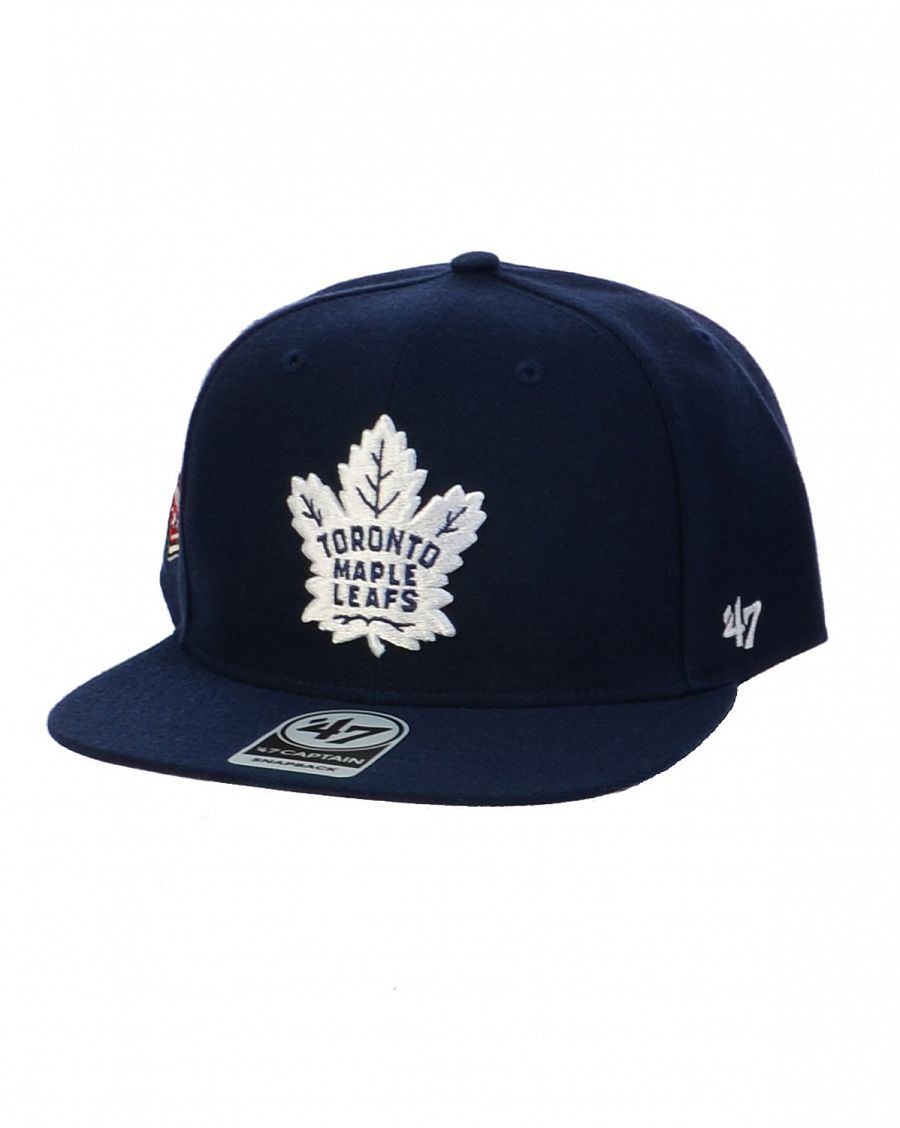 Бейсболка с прямым козырьком '47 SURE SHOT Captain Snapback Toronto Maples Leafs Light Navy отзывы