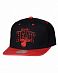 Бейсболка с прямым козырьком Mitchell and Ness EU161 GUARD Miami Heat Black