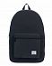 Рюкзак тканевый из толстого хлопка Herschel Packable Daypack Black отзывы