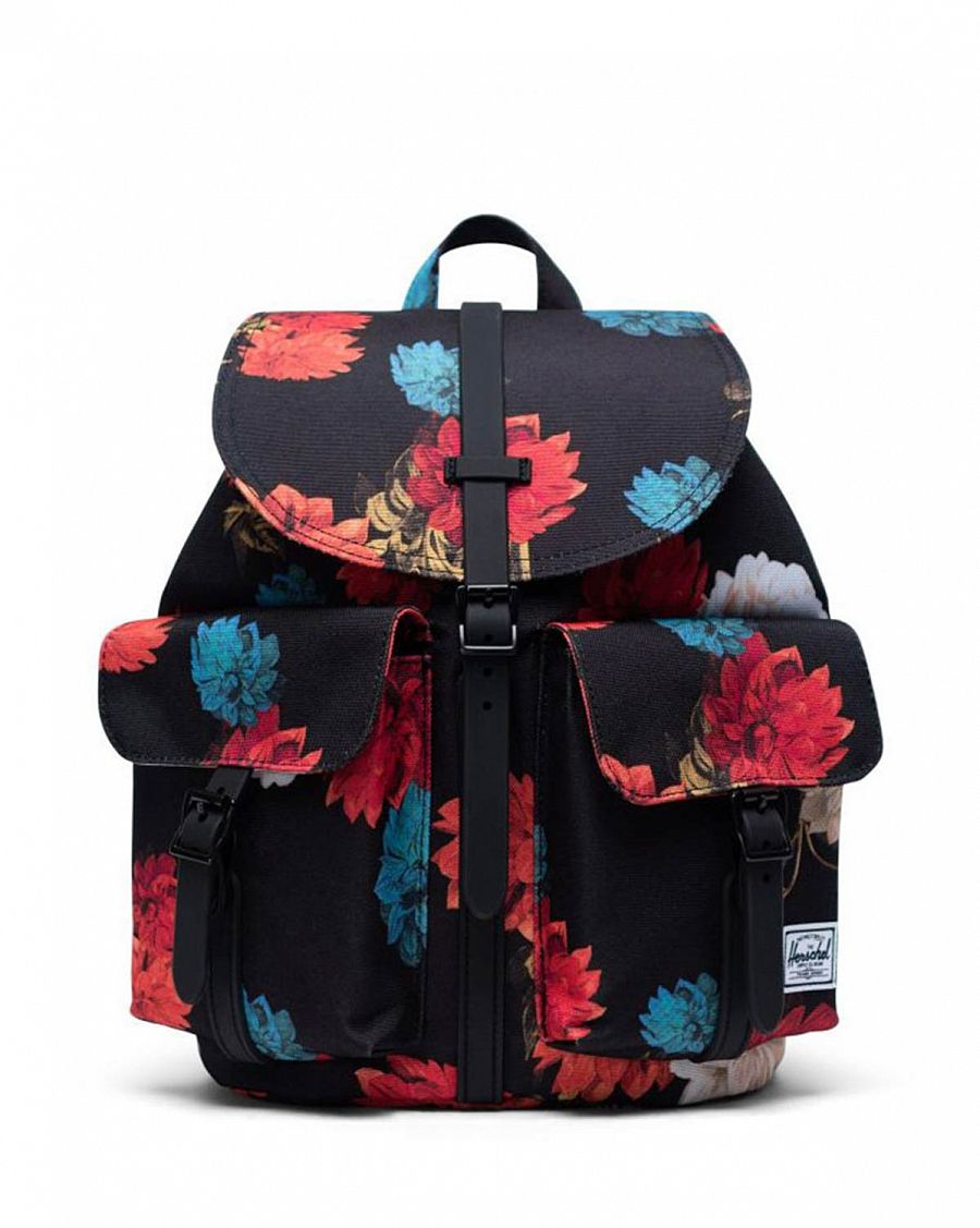 Рюкзак маленький водоотталкивающий Herschel Dawson W Vintage Floral Black отзывы