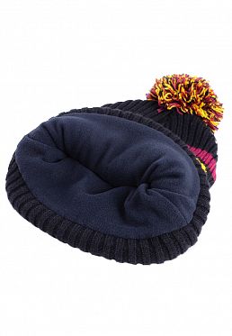 Шапка с помпоном на флисе '47 Brand NBA Cleveland Cavaliers Black Wine