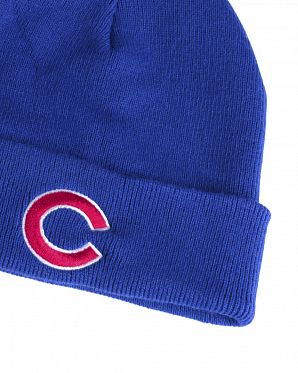 Шапка Бини с подворотом '47 Brand Baseball Chicago Cubs Royal Шапка Бини с подворотом '47 Brand Baseball Chicago Cubs Royal