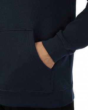 Толстовка мужская с капюшоном Champion Authentic American BS512 Navy Толстовка мужская с капюшоном Champion Authentic American BS512 Navy