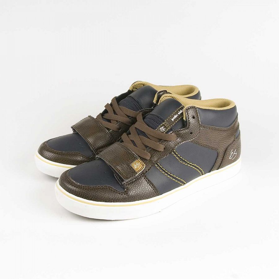 Кеды Es Theory Mid Brown navy отзывы