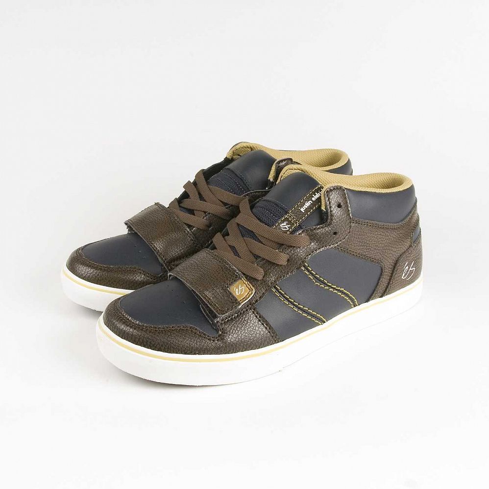 купить Кеды Es Theory Mid Brown navy в Москве купить Кеды Es Theory Mid Brown navy в Москве