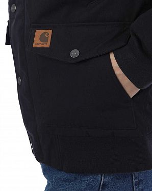 Куртка мужская авиатор Carhartt WIP Trapper Jacket Navy Куртка мужская авиатор Carhartt WIP Trapper Jacket Navy