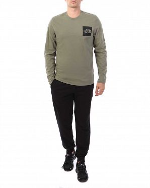 Футболка с длинным рукавом The North Face Fine Olive Футболка с длинным рукавом The North Face Fine Olive