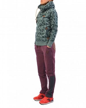 Джоггеры женские Naketano Two Ton Pocket Double Ton Purple Grey Джоггеры женские Naketano Two Ton Pocket Double Ton Purple Grey