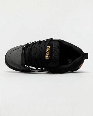 Кеды низкие мужские DVS COMANCHE Black White Charcoal Nubuk Кеды низкие мужские DVS COMANCHE Black White Charcoal Nubuk