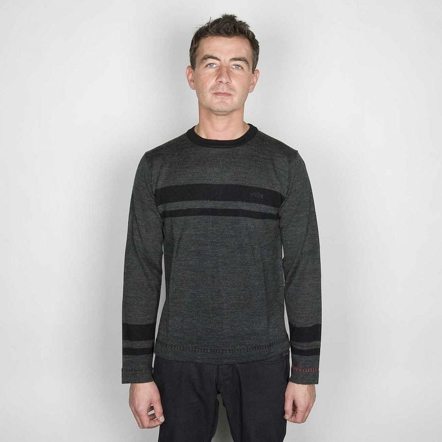 Свитер Spitfire Camden Sweater Charcoal/with/black отзывы