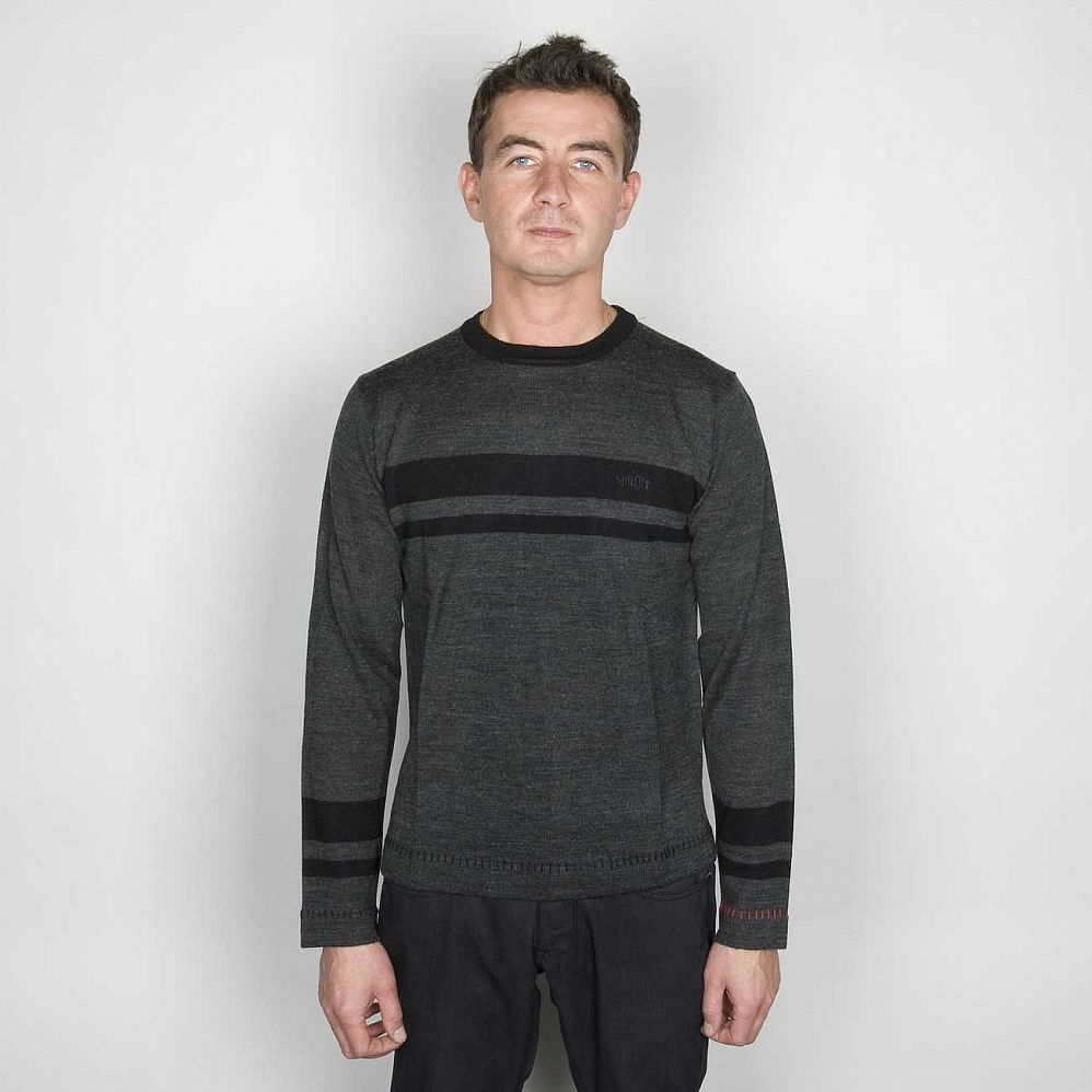 Свитер Spitfire Camden Sweater Charcoal/with/black отзывы