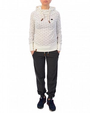 Лонгслив женский с капюшоном Naketano Mandy Ankerdizzel So Natural Лонгслив женский с капюшоном Naketano Mandy Ankerdizzel So Natural