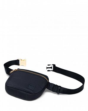 Сумка поясная Herschel Fifteen Black Gold Сумка поясная Herschel Fifteen Black Gold