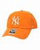 Бейсболка классическая с изогнутым козырьком '47 Brand Clean Up New York Yankees Vibrant Orange