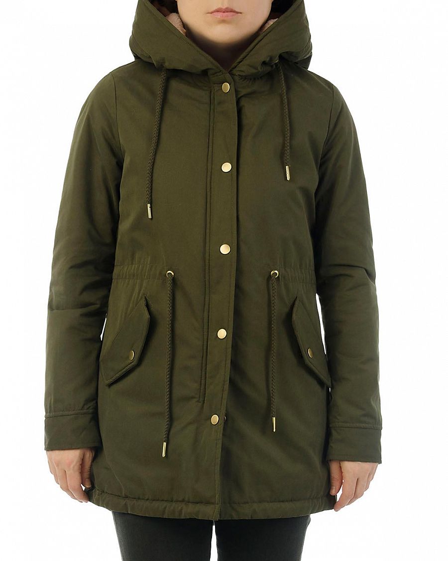 urban classics parka olive