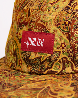 Бейсболка пятипанелька Publish Karlson Wine