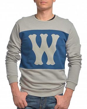 Толстовка мужская свитшот Wesc Franchise Limestone