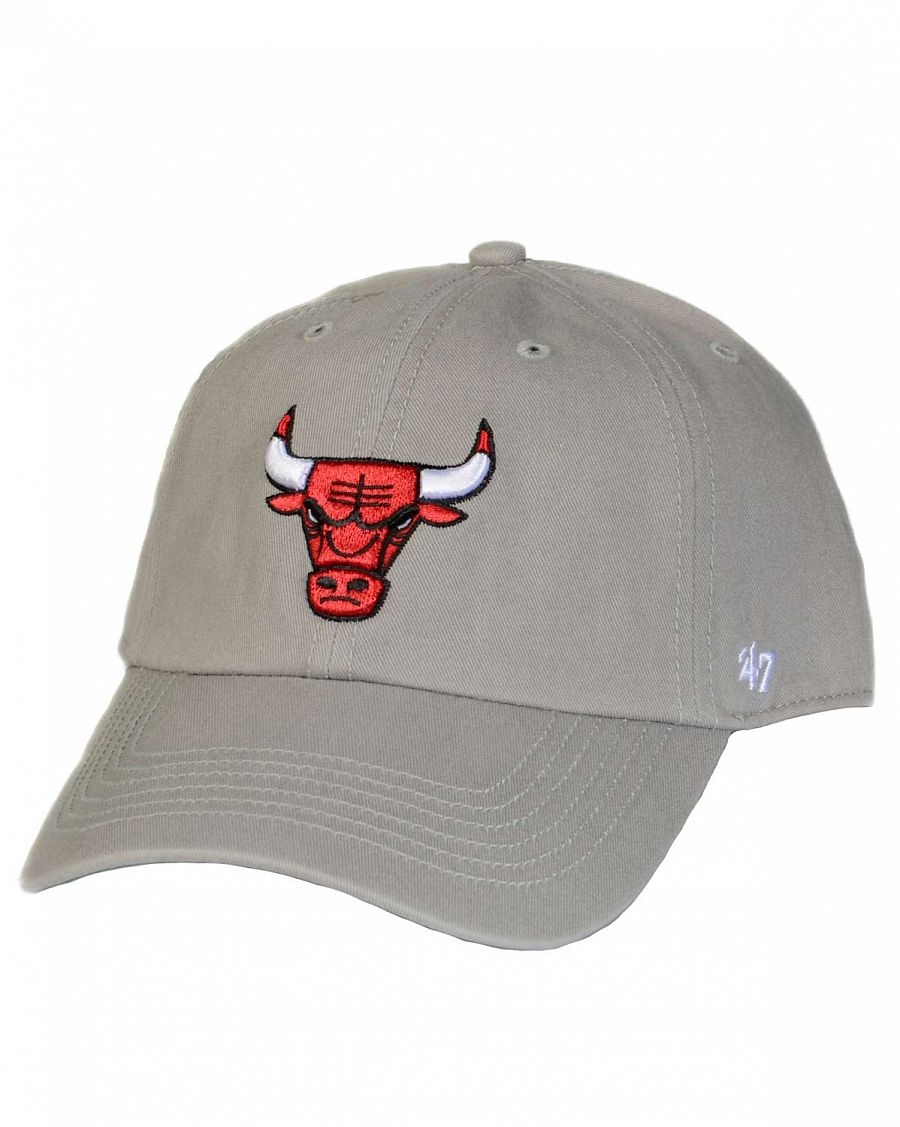 Бейсболка  '47 Brand Clean Up Chicago Bulls Grey отзывы