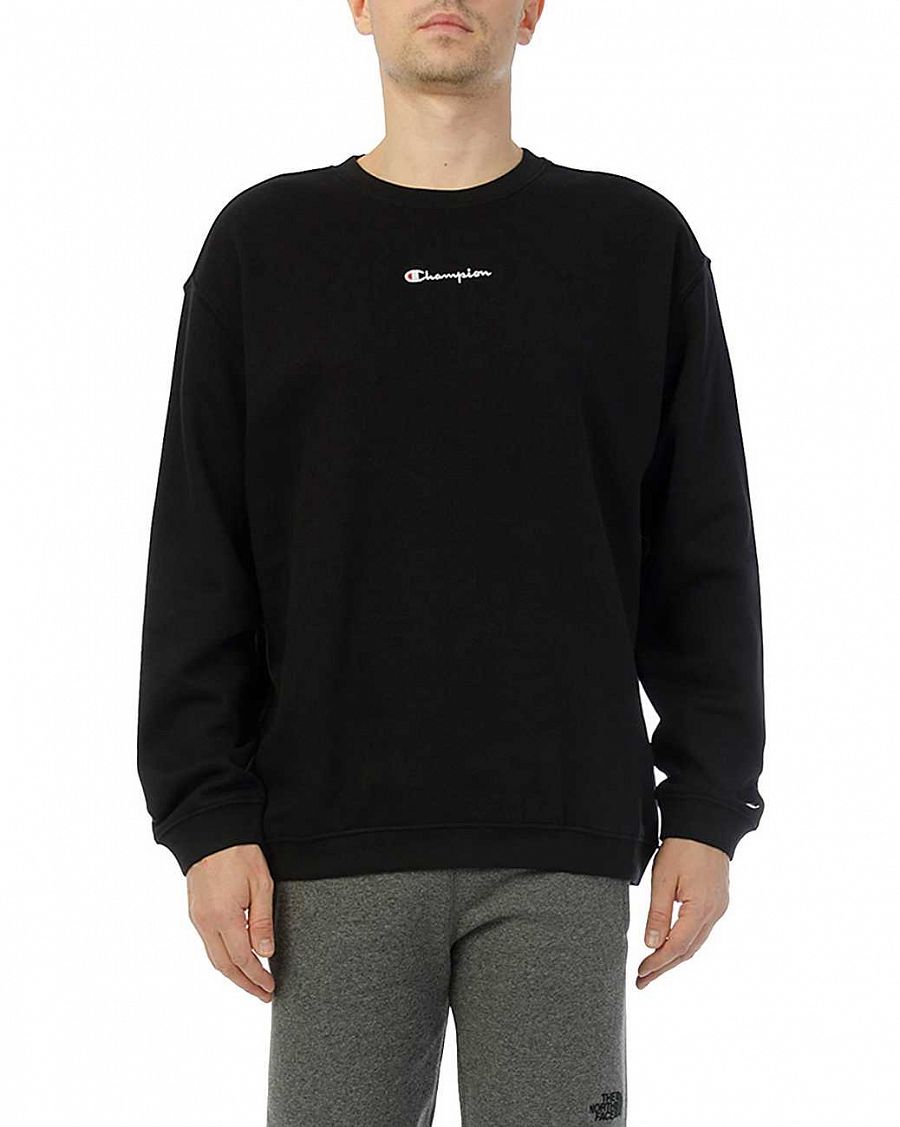 Толстовка свитшот Champion Authentic American KK001 Black отзывы Толстовка свитшот Champion Authentic American KK001 Black отзывы