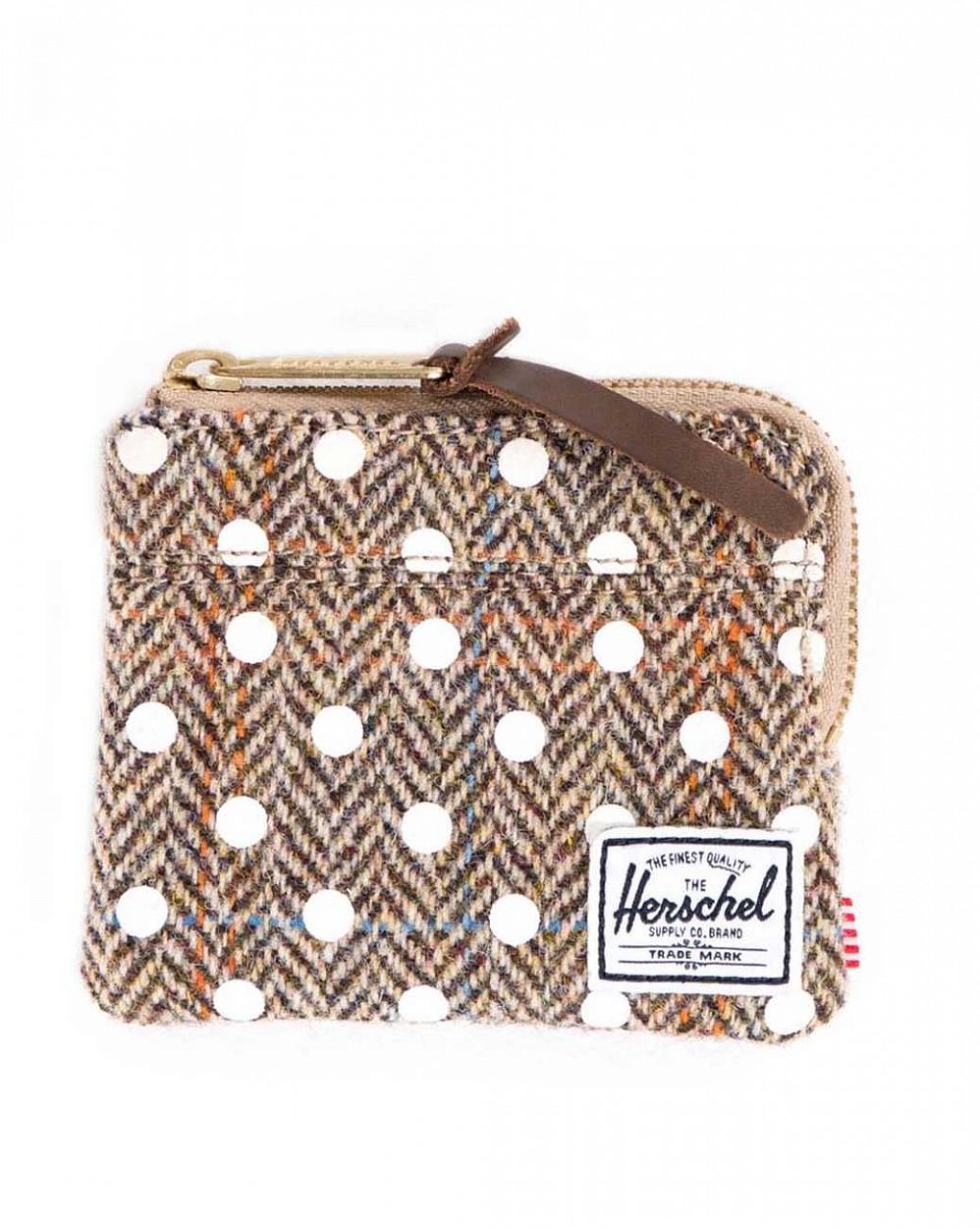 Кошелек Herschel Johnny Harris Tweed White Polka Dot отзывы