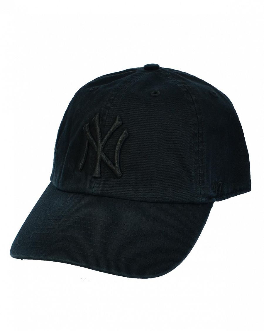 Бейсболка классическая с изогнутым козырьком '47 Brand Clean Up New York Yankees BlackOnBlack отзывы Бейсболка классическая с изогнутым козырьком '47 Brand Clean Up New York Yankees BlackOnBlack отзывы