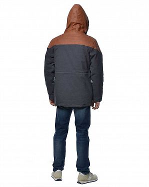 Куртка водоотталкивающая утепленная Iriedaily Dock 36 Navy