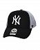 Бейсболка летнаяя с сеткой '47 Brand BRANSON MVP New York Yankees Black White отзывы