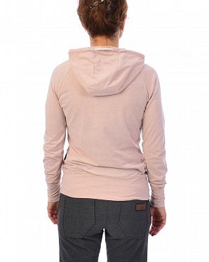Лонгслив женский с капюшоном Naketano Mandy XI Dusty Pink Лонгслив женский с капюшоном Naketano Mandy XI Dusty Pink