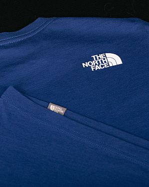 Футболка мужская The North Face Fine Front Box Midline Blue Футболка мужская The North Face Fine Front Box Midline Blue