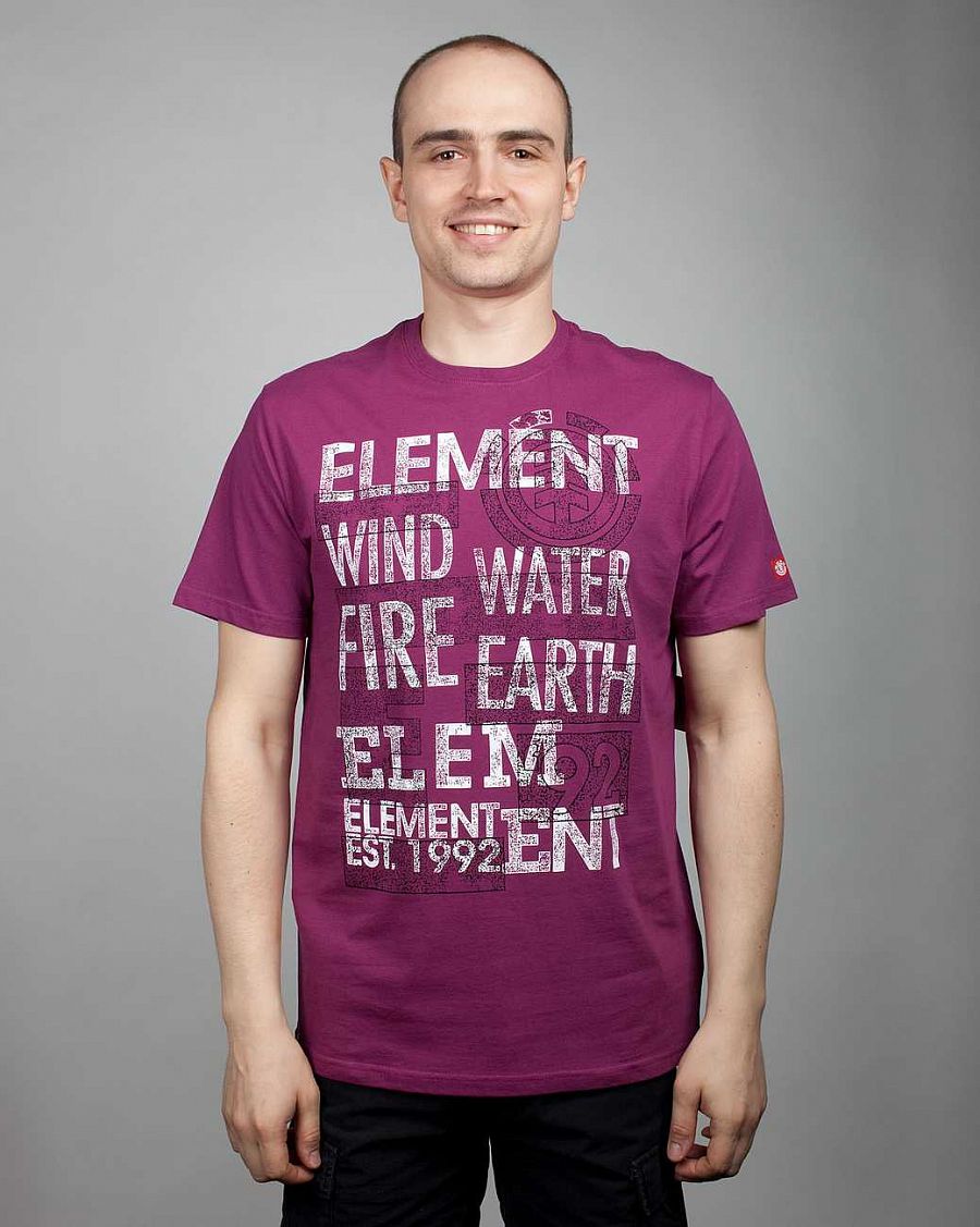 купить Футболка Element Shock SS R Prune в Москве купить Футболка Element Shock SS R Prune в Москве
