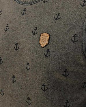 Толстовка мужская свитшот Naketano Rise Of An Enemy Purple Grey Толстовка мужская свитшот Naketano Rise Of An Enemy Purple Grey