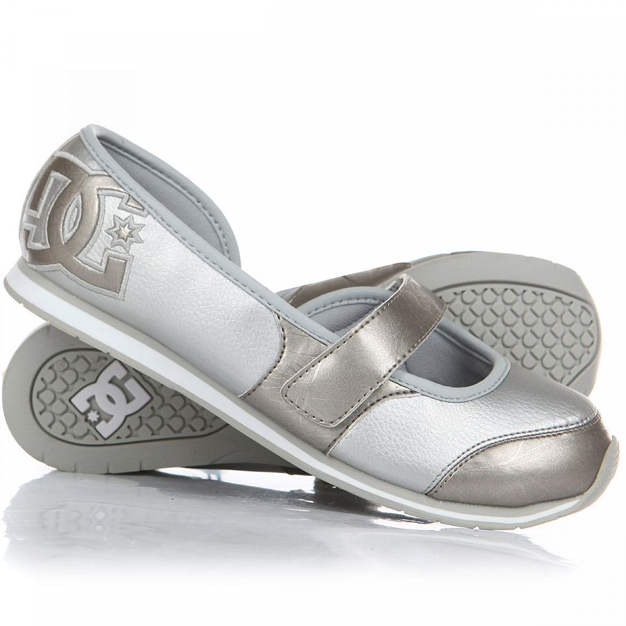 Балетки женские летние DC Shoes Robertson Metallic Silver отзывы Балетки женские летние DC Shoes Robertson Metallic Silver отзывы