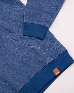 Толстовка мужская с капюшоном Iriedaily Bricster Hoody Blue Mel Толстовка мужская с капюшоном Iriedaily Bricster Hoody Blue Mel
