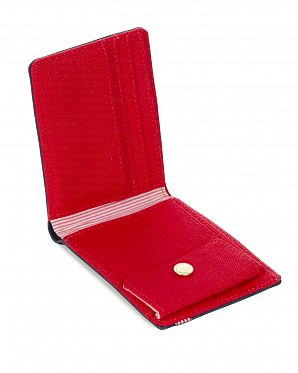 Кошелек с отделом под мелочь Herschel Roy + Coin Navy Red Кошелек с отделом под мелочь Herschel Roy + Coin Navy Red