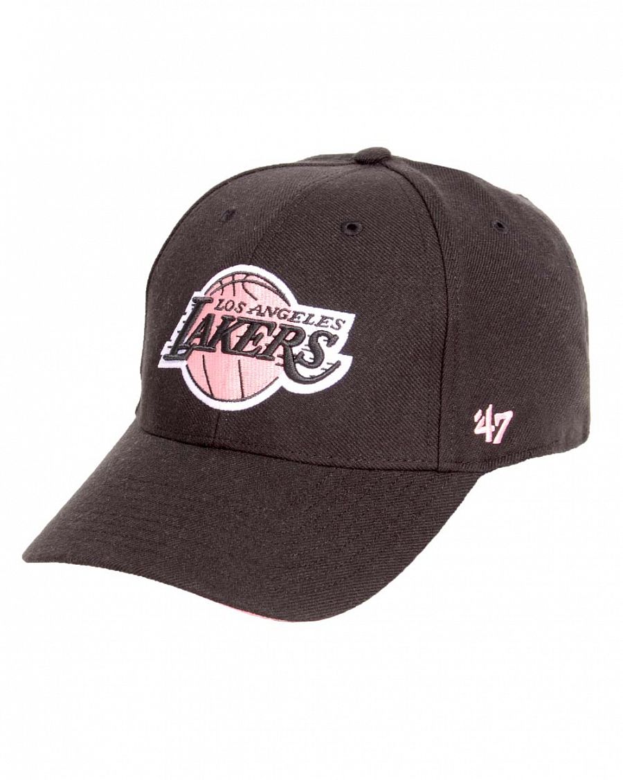 Бейсболка '47 Brand MVP WBV Los Angeles Lakers Black Pink отзывы