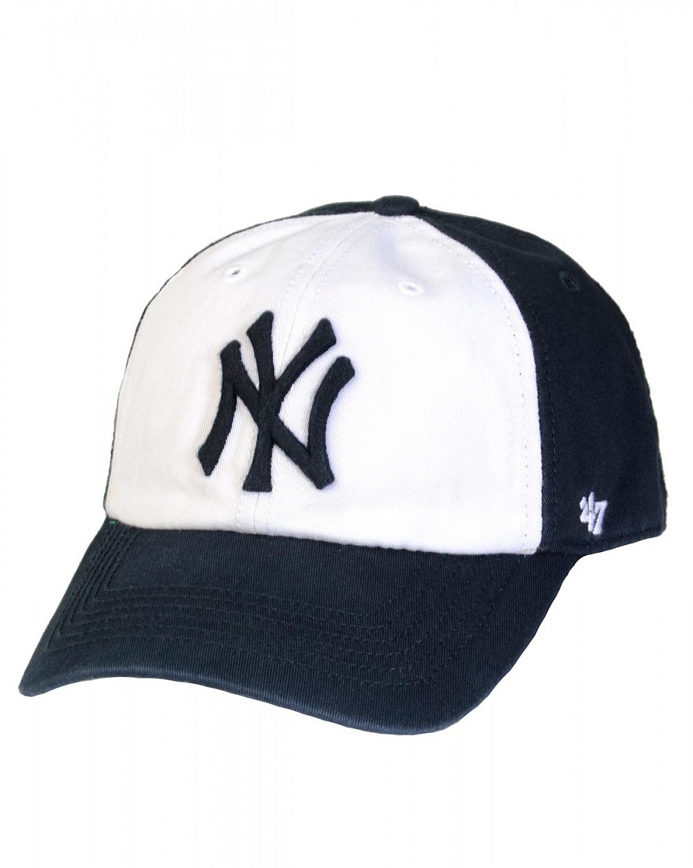 Бейсболка  '47 Brand Clean Up New York Yankees Navy White отзывы
