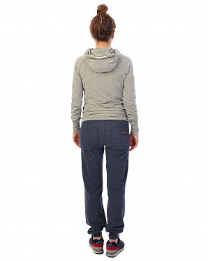 Лонгслив женский с капюшоном Naketano Mandy Gun Smoke Grey Лонгслив женский с капюшоном Naketano Mandy Gun Smoke Grey