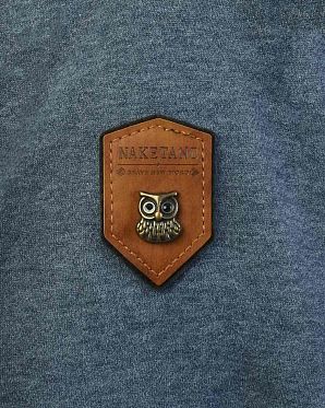 Толстовка женская на молнии с капюшоном Naketano Brazzo Indigo Blue Melange