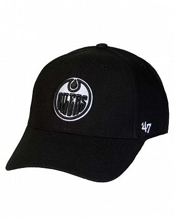 Бейсболка '47 Brand MVP WBV Edmonton Oilers Black