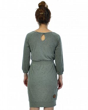 Платье женское короткий рукав и карманами Naketano Ihr seid doch Sweatlieferant Heritage Dark Grey Платье женское короткий рукав и карманами Naketano Ihr seid doch Sweatlieferant Heritage Dark Grey