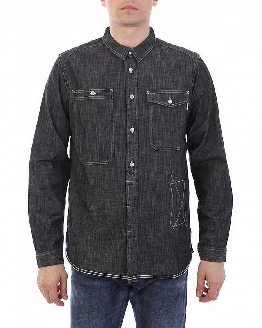 Рубашка мужская с длинным рукавом Publish Brand USA Ross Denim Black отзывы Рубашка мужская с длинным рукавом Publish Brand USA Ross Denim Black отзывы