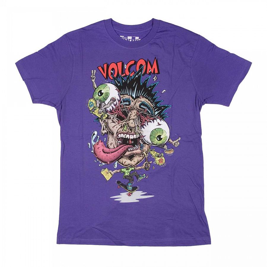 Футболка Volcom FA Jamie Brown SS Slim Purple отзывы